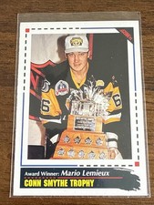 1992 Score Mario Lemieux #519 Conn Smythe Trophy Award Winner Pittsburgh Penguin