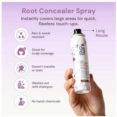 Lightweight Hair Concealer Spray, Light Blonde