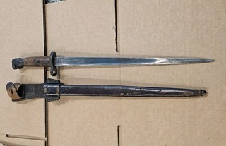 DUTCH BAYONET M 1895 WITH RARE FROG
