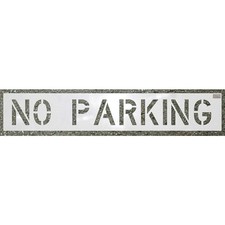 C.H. HANSON 70002 Stencil,No Parking,30 x 46 In. 36A389