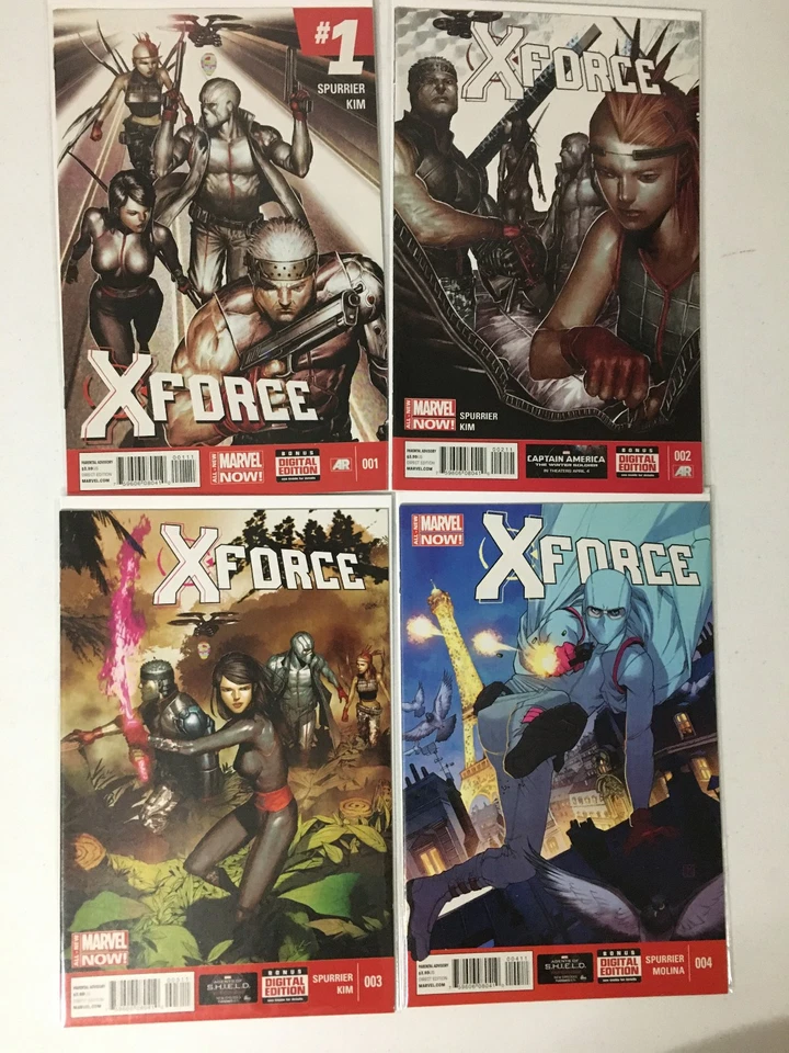 X-Force (2014) Vol. 4 Lot of 17 Comics - Complete Series Run Issues #1-15 - Image 2 of 4