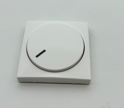 Busch Jaeger 2115-914 Balance Drehknopf Abdeckung Dimmer alpinweiß weiß
