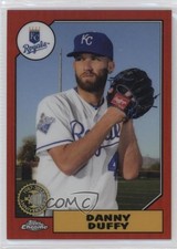 2017 Topps Chrome 1987 Design Red Refractor 1/5 Danny Duffy #87T-19 13iq