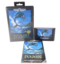Ecco the Dolphin (Genesis) CIB - Authentic Good Cond