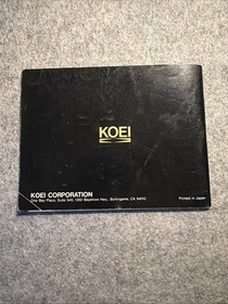 Nobunaga's Ambition (NES, 1989) - Instruction Manual / Booklet Only