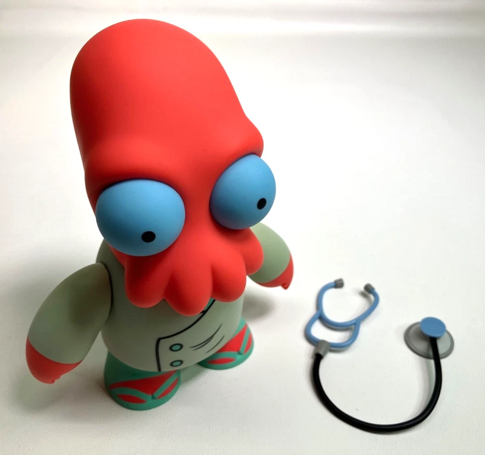 Kidrobot X Futurama Dr. Zoidberg 6” Vinyl Art 2013 Figure SDCC 2013 | NEW - Image 3 of 4