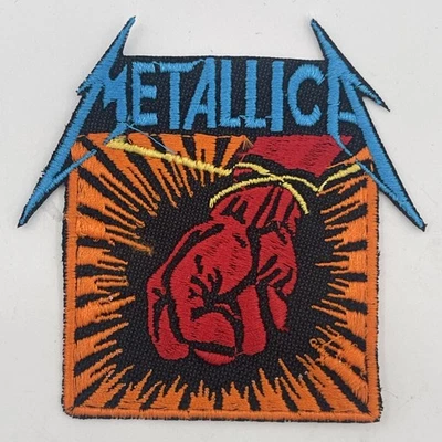 Metallica Band St. Anger Logo Patch: Sew On, Quality Embroidery, 3.5 x 3.5 Inch