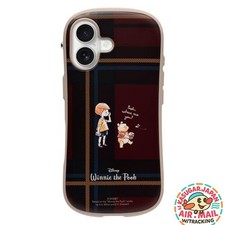 iFace First Class Cafe Disney Pooh Check Red iPhone17 MagSafe Case fm Japan