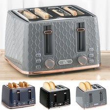 4 Slice Toaster, Reheat/Defrost/Cancel, 7 Browning Levels