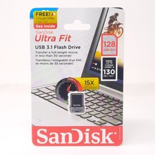 SanDisk Ultra Fit 128GB USB 3.1 Flash Drive - SDCZ430-128G-A46 - NEW!