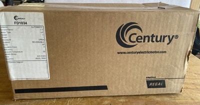New Century FD1034  1/3 HP, 1625 RPM, 208-230 V, 48Y Fr, Electric Blower Motor.