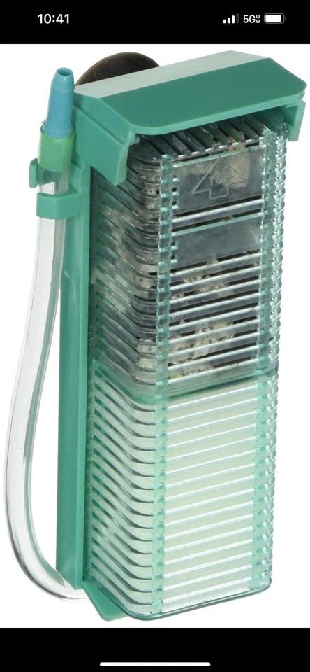 Penn Plax Smallworld Filter Internal Fits 1 Gallon Aquariums Rectangle Hexagon - Image 3 of 4