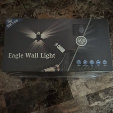 BK168 Bald Eagle LED Wall Lamp, Remote Control, 600lm, Type-C, Black