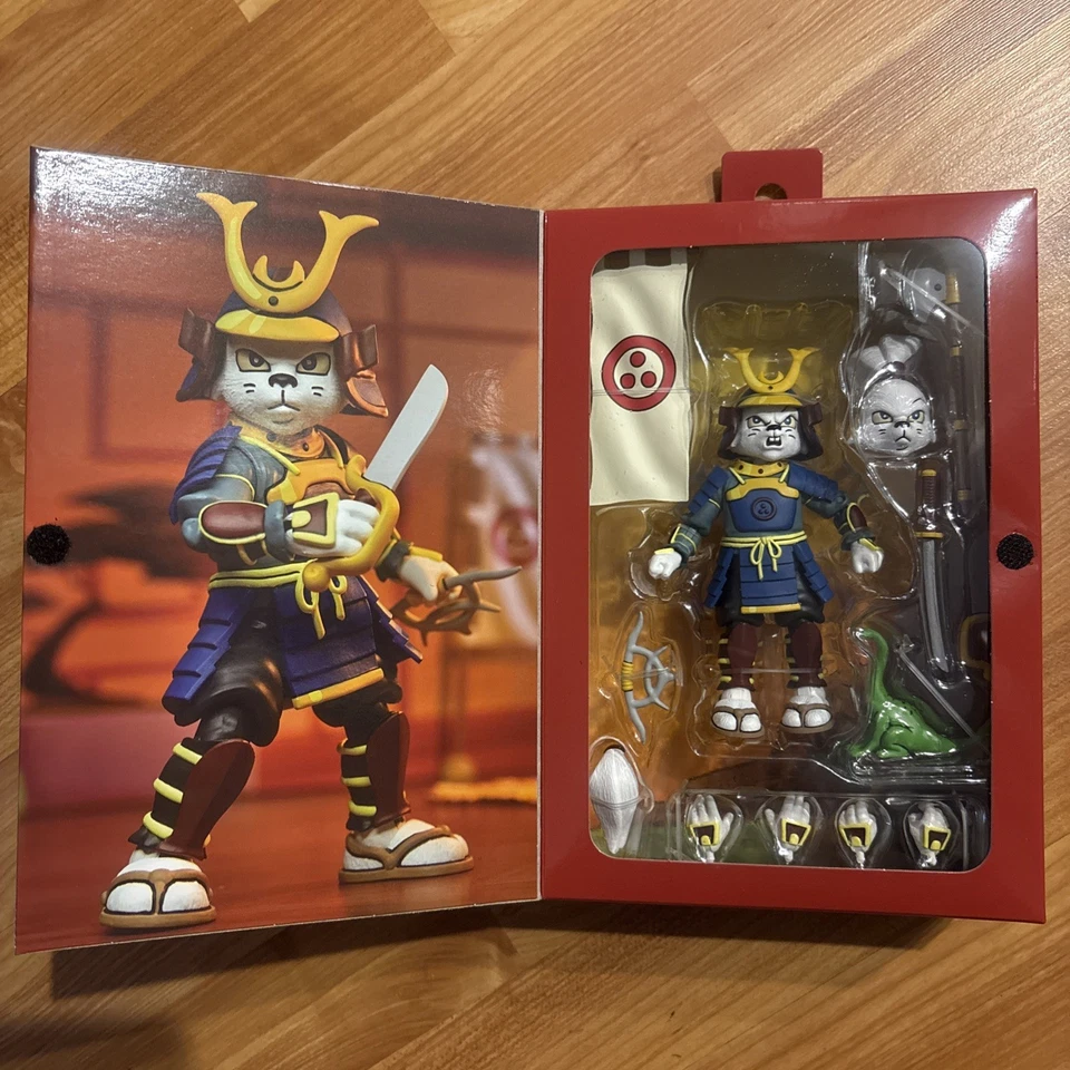 Figura NECA TMNT Haulathon Samurai Usagi Tortugas Ninja Adolescentes Mutantes Nueva EE. UU. Foto 2 de 3