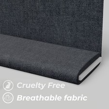Dark Grey Cotton Denim Fabric 100 Cotton 58in Wide 12oz Heavyweight by Yard