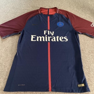 Paris Saint Germain Shirt Mens Large Ligue 1 Soccer Nike Fly
