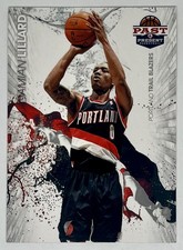 Damian Lillard 2012-13 Panini Past & Present Raining 3's #4 Rookie Portland