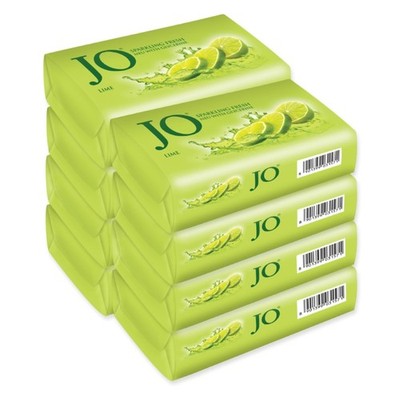 JO Lime Fresh Soap (Pack of 8), 150 gm Refreshing lime fragrance that last