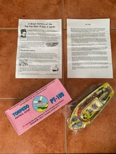 PT-109 Torpedo Patrol Boat Classic Pop Pop Tin Toy Putt Putt Live Steam Engine
