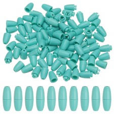 24mm Breakaway Clasps, 50 Set Plastic Bead Barrel Connectors, Lake Blue