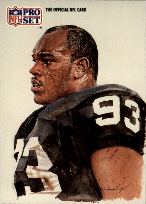 1991 Pro Set #418 Greg Townsend AFC - FB