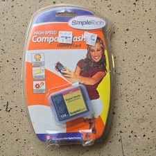 SimpleTech 128MB Compact Flash Card CF/128 NOS Sealed