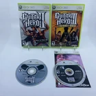 Guitar Hero II (No Manual) & III Xbox 360 CIB Complete Tested Working Bundle