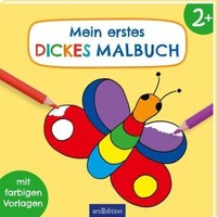 Mein Erstes Dickes Malbuch Ab 2 | Kartoniert | 9783760783758