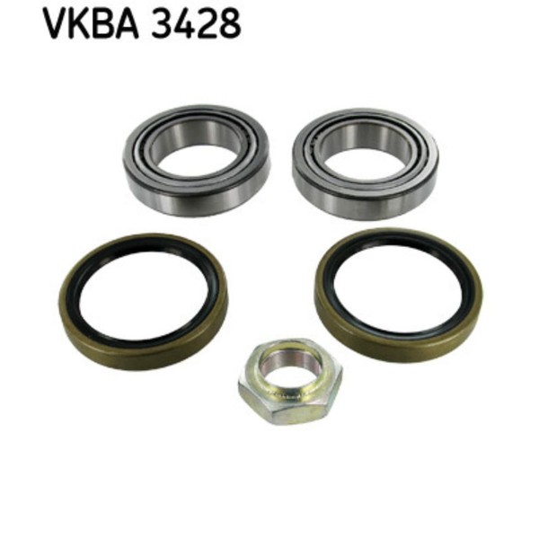 Radlagersatz SKF Vkba 3428 FüR Peugeot Fiat CitroëN Boxer Ducato Jumper-image