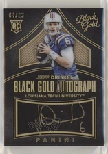 2016 Panini Black Gold Collegiate /25 Jeff Driskel #139 Rookie Auto RC