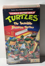 Teenage Mutant Ninja Turtles The Incredible Shrinking Turtles Vhs 1990 New