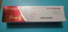 SP-6  Whitening Toothpaste Sp-6 Probiotic Anticavity, Removes Bad Breath