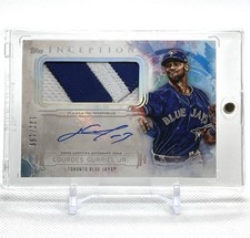 2019 Topps Inception Lourdes Gurriel Jr #IAP-LGJ Worn Jersey Autograph 122/199