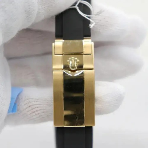 2020's Mint Rolex 116518LN 40mm White Sticks Dial 18k Gold Oysterflex Mens Watch - Afbeelding 4 van 5