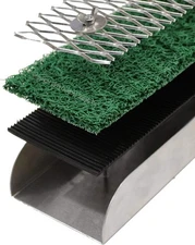 Mini 12" Gold Sluice Box Portable Aluminum Pocket Sluice w/ Miner's Moss V Mat