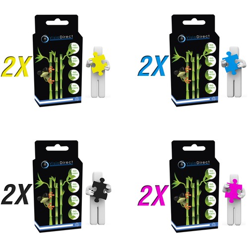 Lot de Cartouches d'encre pour Epson STYLUS DX6000 Sx300 SX405 SX610FW 400 ... - Photo 4/7