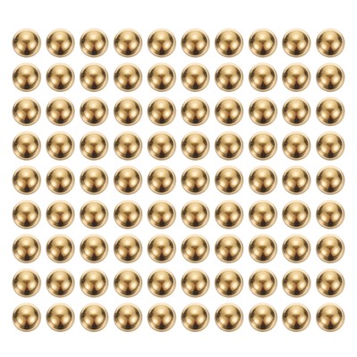 100pcs Precision Solid Brass Bearing Balls 2mm Industrial Brass Ball Spheres