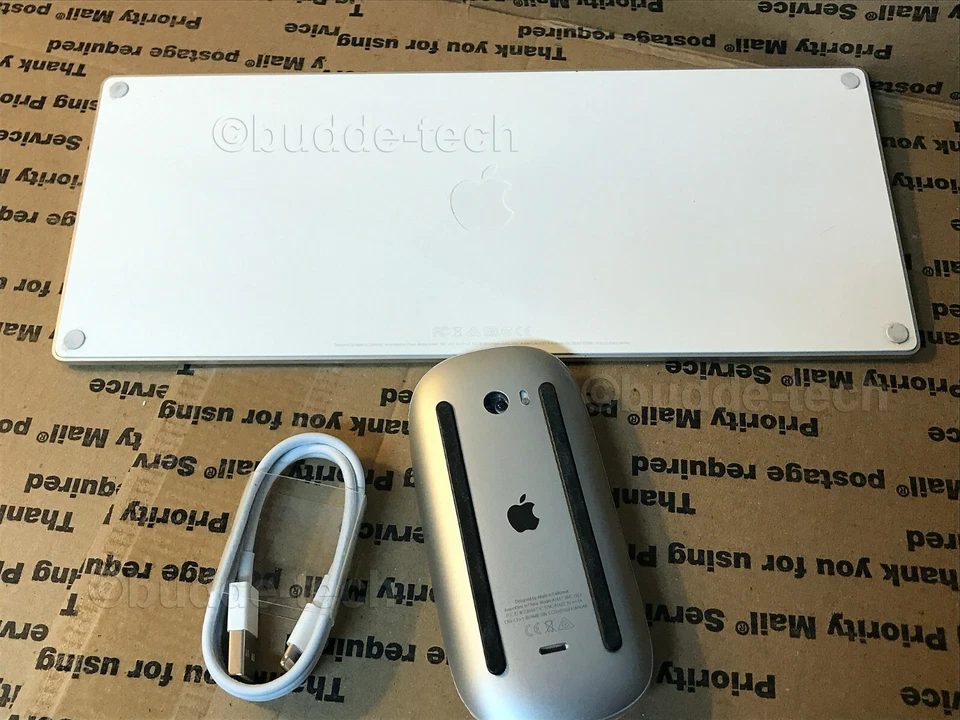 GENUINE APPLE WIRELESS MAGIC KEYBOARD & MOUSE 2 *2nd Gen Rechargeable Version* - Image 2 of 4