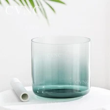 CVNC 432Hz F Heart Crystal Alchemy Clear Crystal Singing Bowl Sound Healing