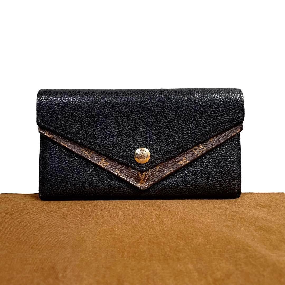 LOUIS VUITTON Monogram Portefeuille DOUBLE V Long Wallet M64319 | eBay