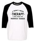 Norwich Terrier T-shirt Funny Norwich Terrier Dog Owner Birthday Christmas Gift