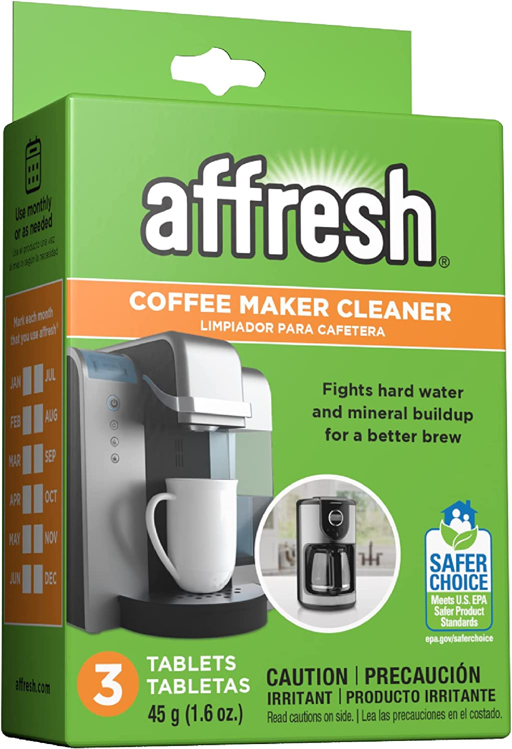 Cleaner, For Multi-cup And Single-serve Brewers, 3 Tablets