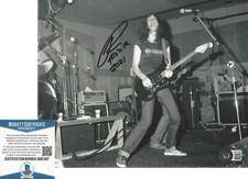 SINGER TODD RUNDGREN SIGNED 8x10 PHOTO 2 UTOPIA GUITARIST PROOF BECKETT BAS COA