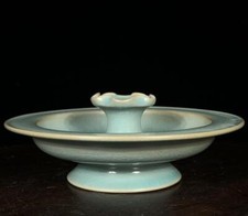 Old Chinese Song Ru Yao Ru Kiln Incense Holder Ck539 Old Chinese Song Ru Yao Ru Kiln Incense Holder Ck539