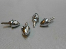 New Chrome Bullet License Plate Fastener Bolts Custom Bullet Bolt Custom Bolts