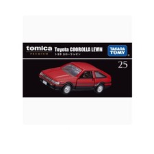 Takara Tomy Tomica Premium TP25 Toyota COROLLA LEVIN Red Model Toy Car New 2024