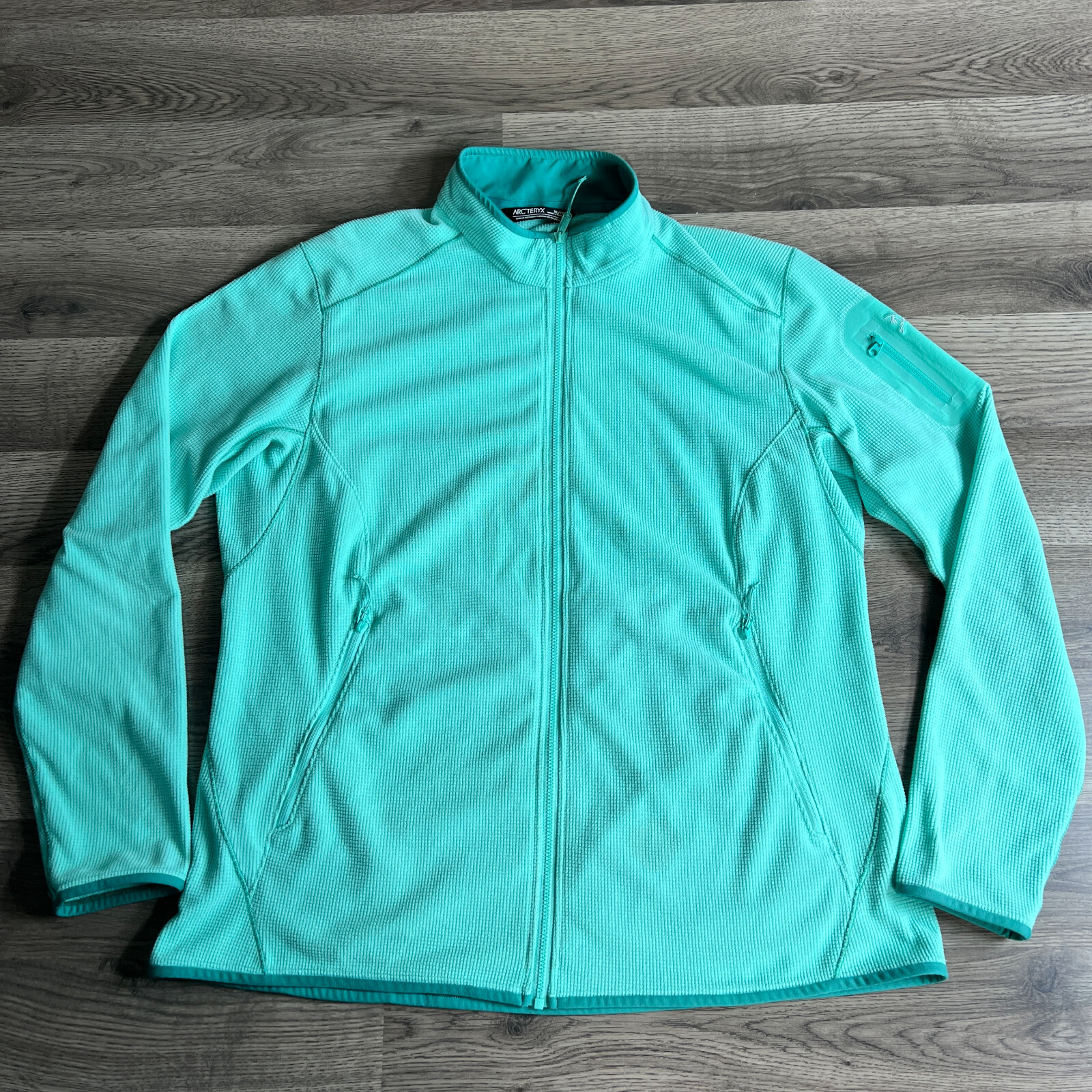 Arcteryx Women's XL Delta Light Full Zip Technical Fleece Gorpcore Active Jacket