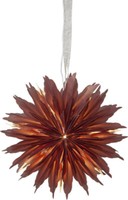 "Star \"Dis\" Papier Advents Weihnachts Deko Stern Rot Ø 40 Cm Ohne Kabel"