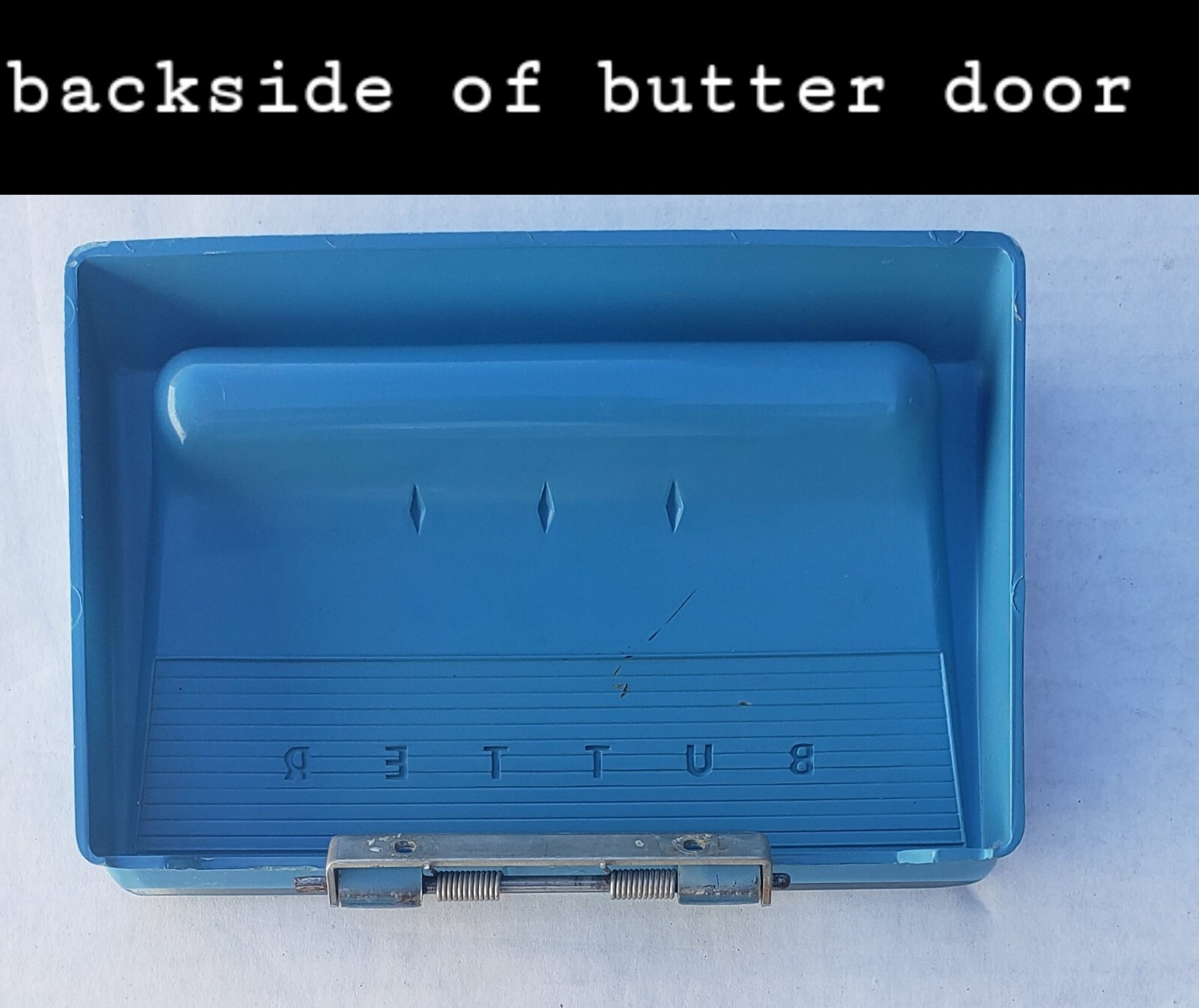 1950s BENHUR Refrigerator Butter Door RARE plastic eBay