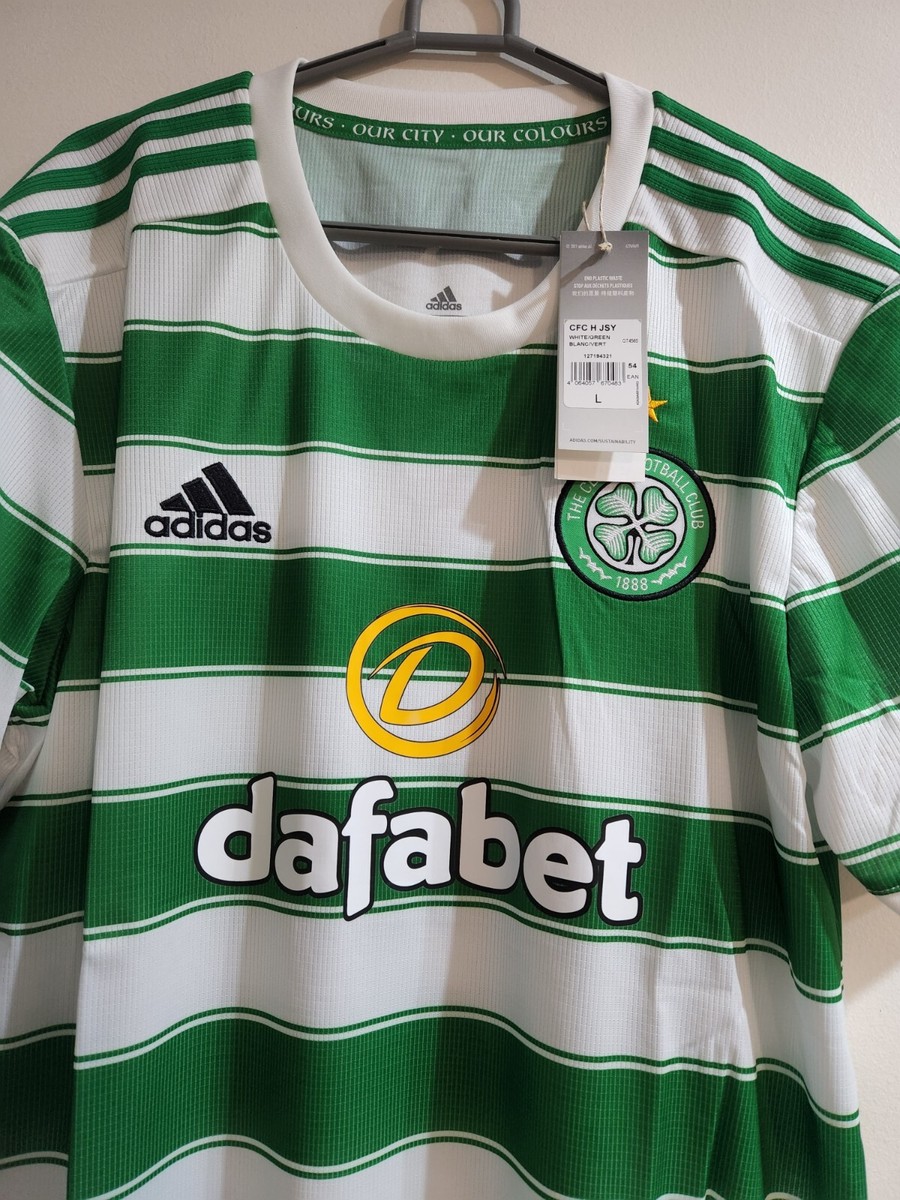 ウェア GLASGOW CELTIC SOCCER UNIFORM Celtic FC Home Football Shirt Jersey 21/22, BNWT, Scottish